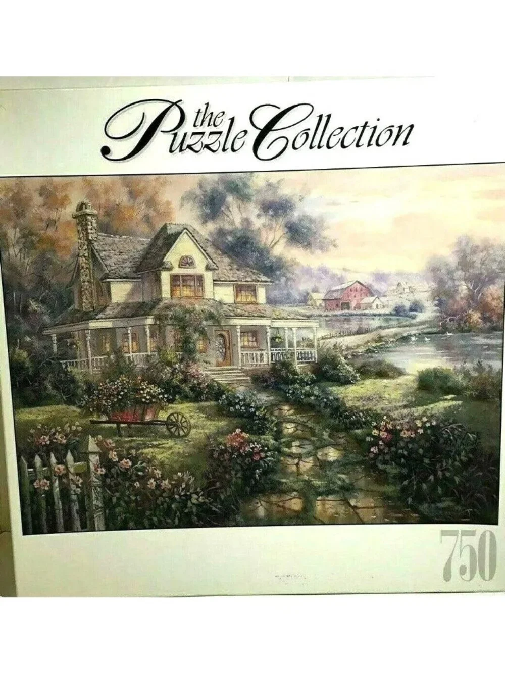 Puzzle RoseArt A Country Welcome The Puzzle Collection 750 Pc Sealed Scenery